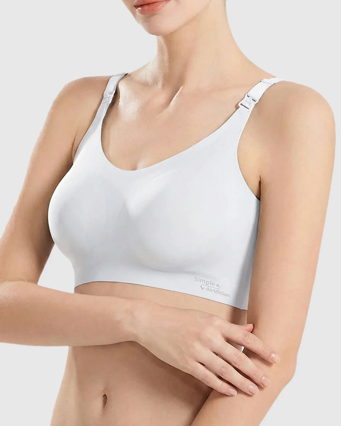 Bump Society – The Nursing Collection: Clip-Down Straps Contoured Nursing Bra