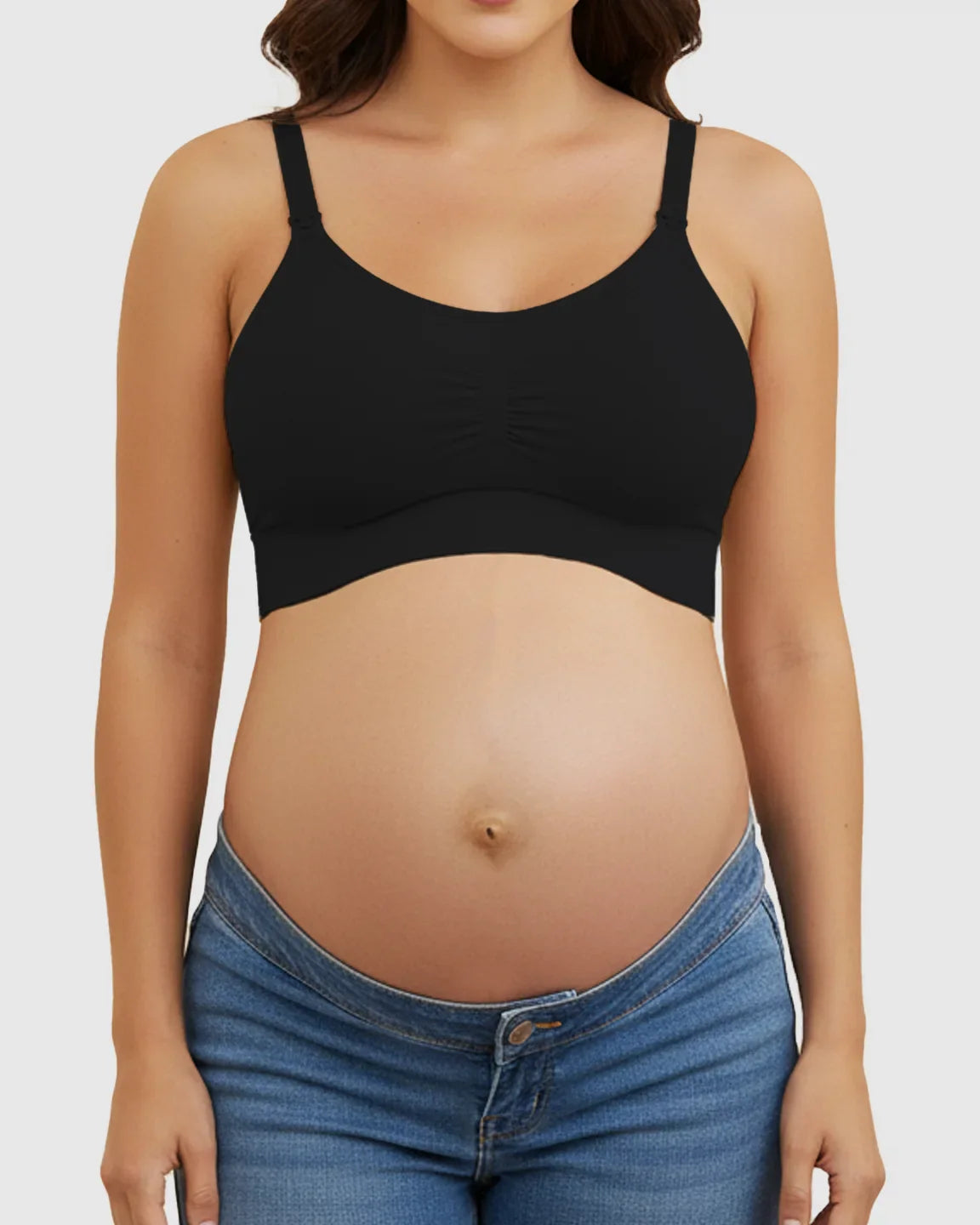 The Nursing Collection: Wireless Front-Closure Maternity Nursing Bra
