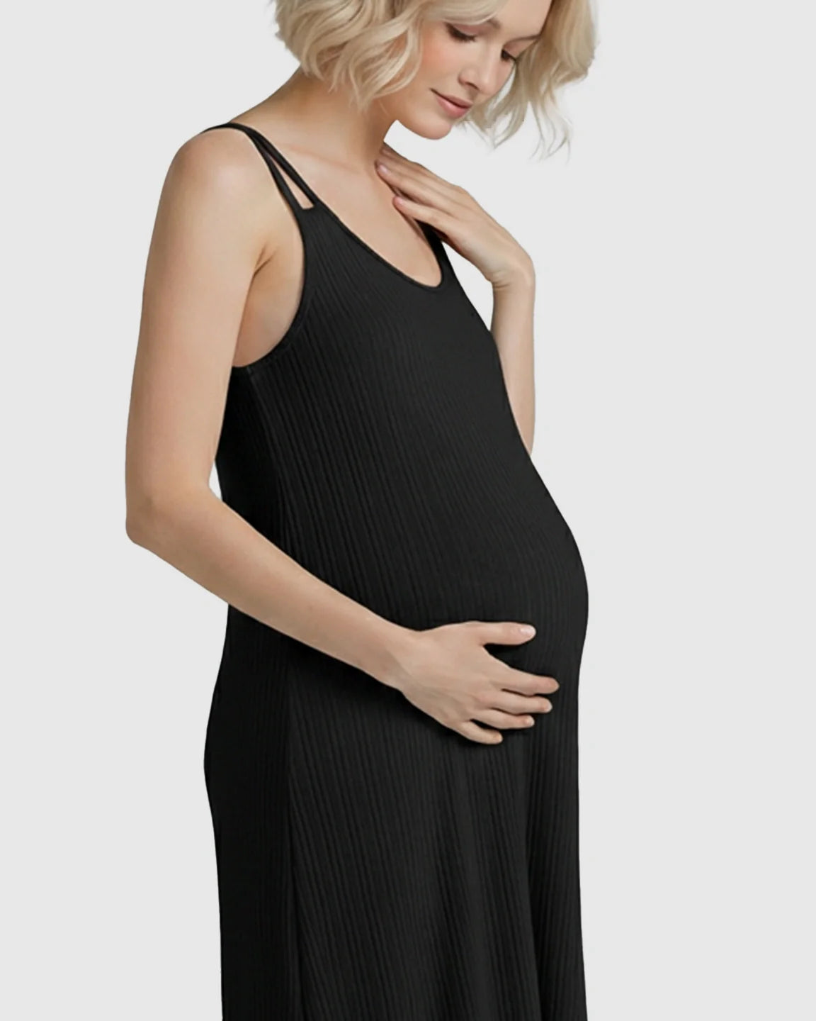 Bump Society – The Comfort Collection: Double Shoulder Straps Everyday Maternity Dress
