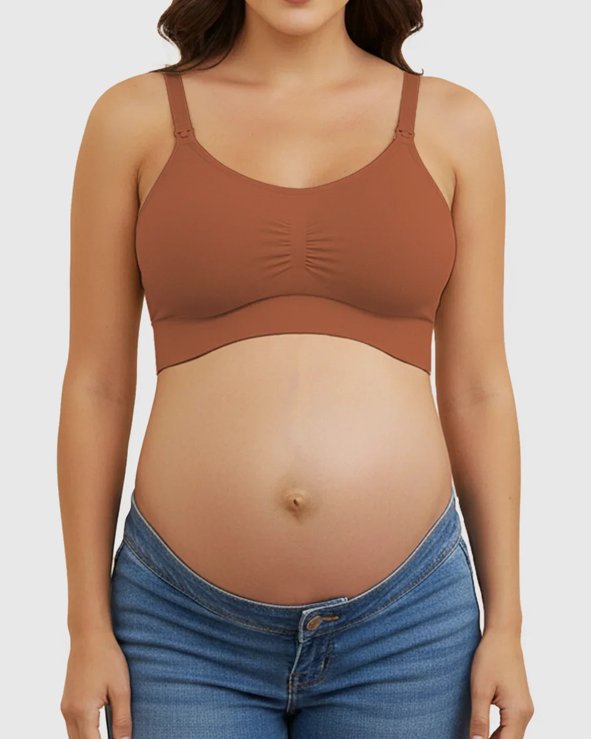 The Nursing Collection: Wireless Front-Closure Maternity Nursing Bra