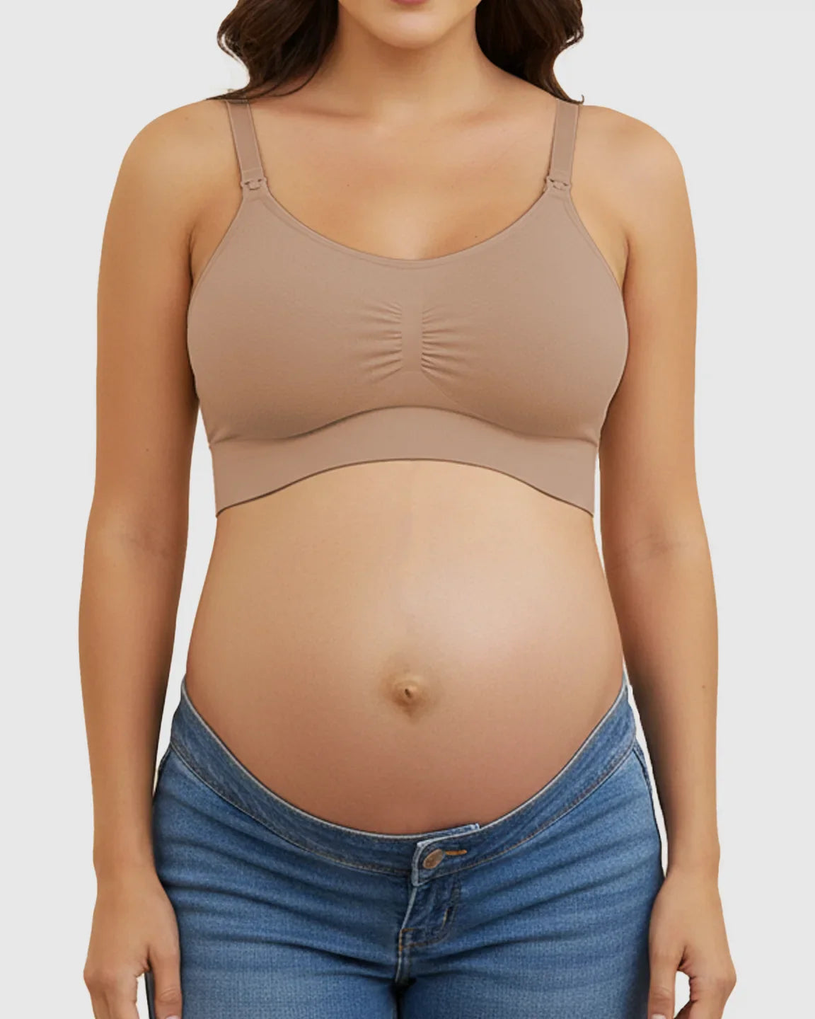 The Nursing Collection: Wireless Front-Closure Maternity Nursing Bra
