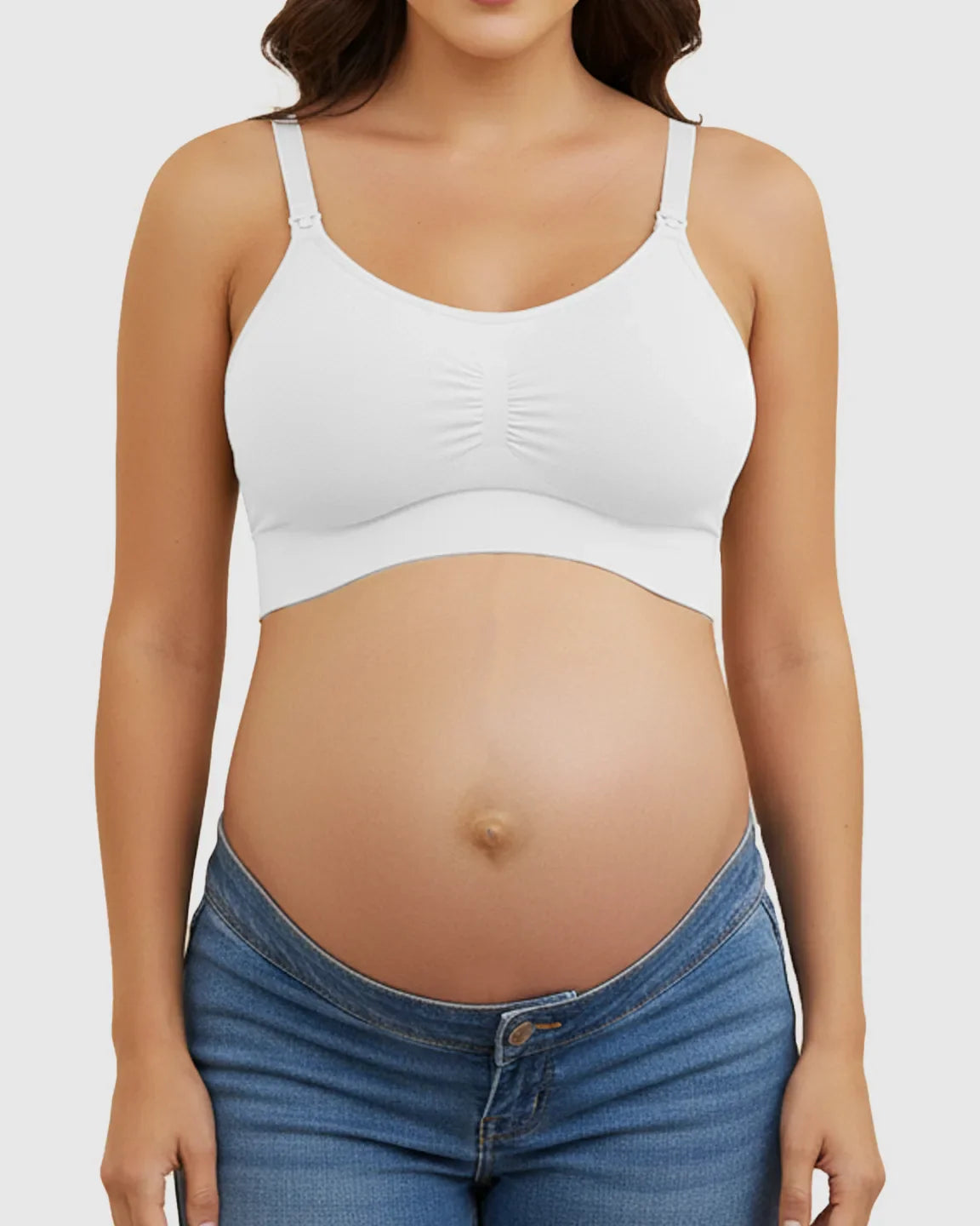 The Nursing Collection: Wireless Front-Closure Maternity Nursing Bra