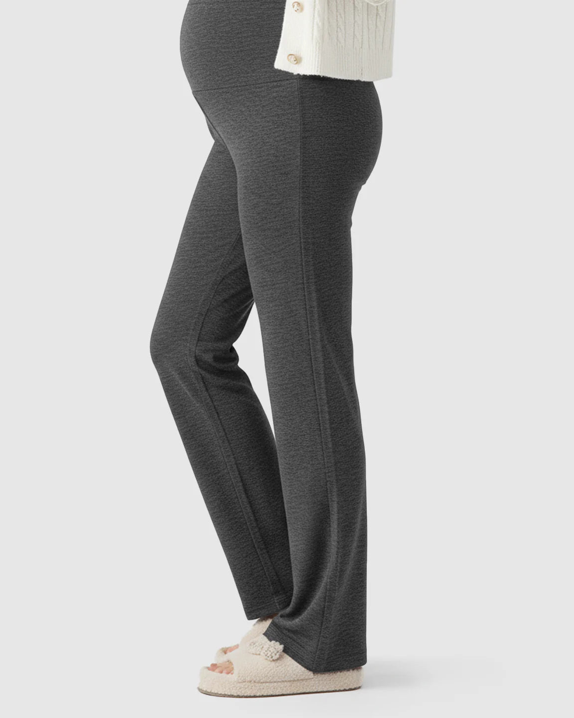 Bump Society – The Support Collection: Wide-Leg Flowy Support Maternity Pants
