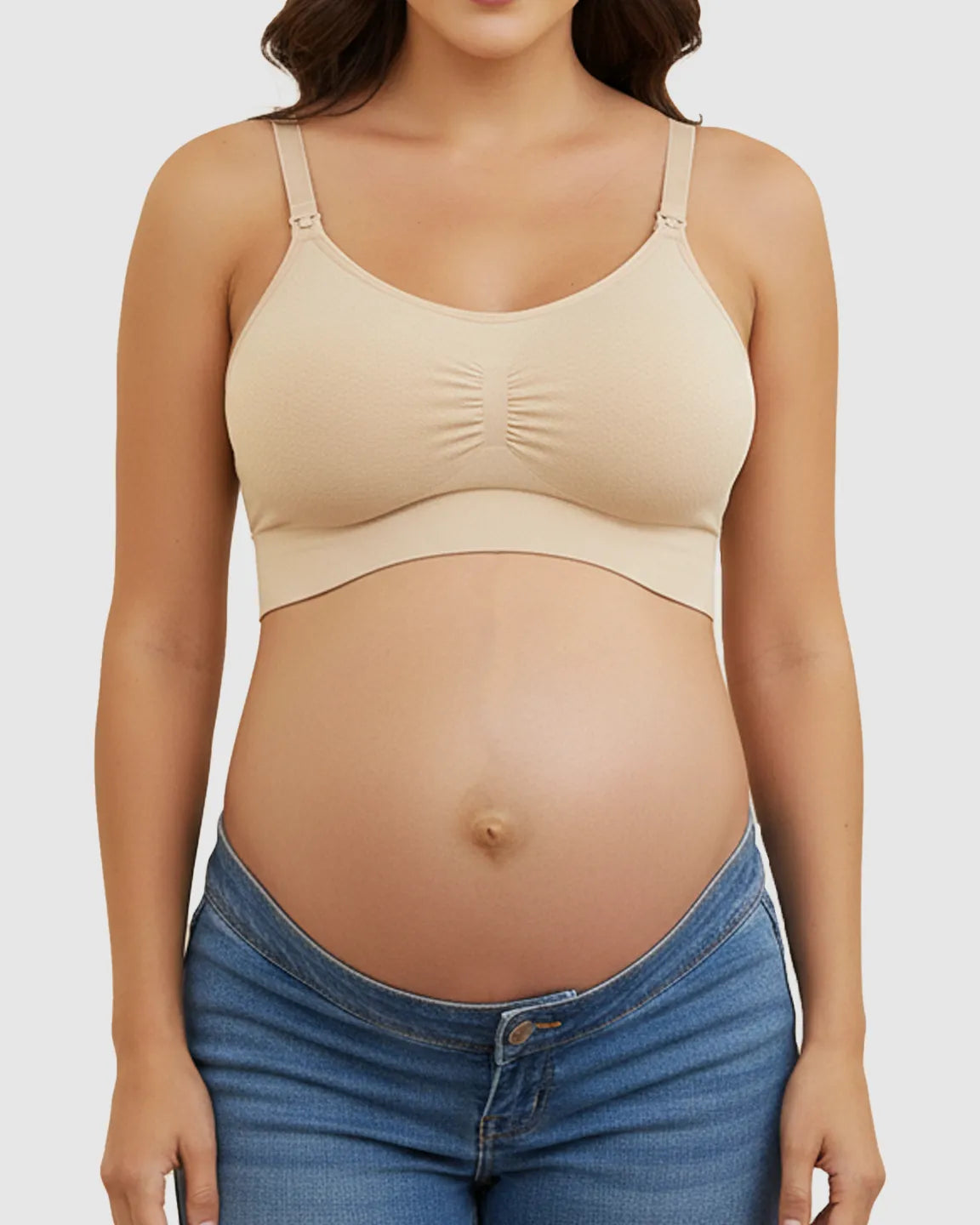 The Nursing Collection: Wireless Front-Closure Maternity Nursing Bra
