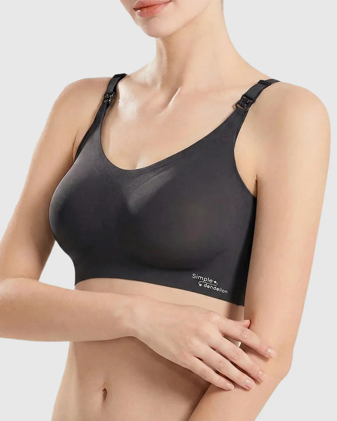 Bump Society – The Nursing Collection: Clip-Down Straps Contoured Nursing Bra