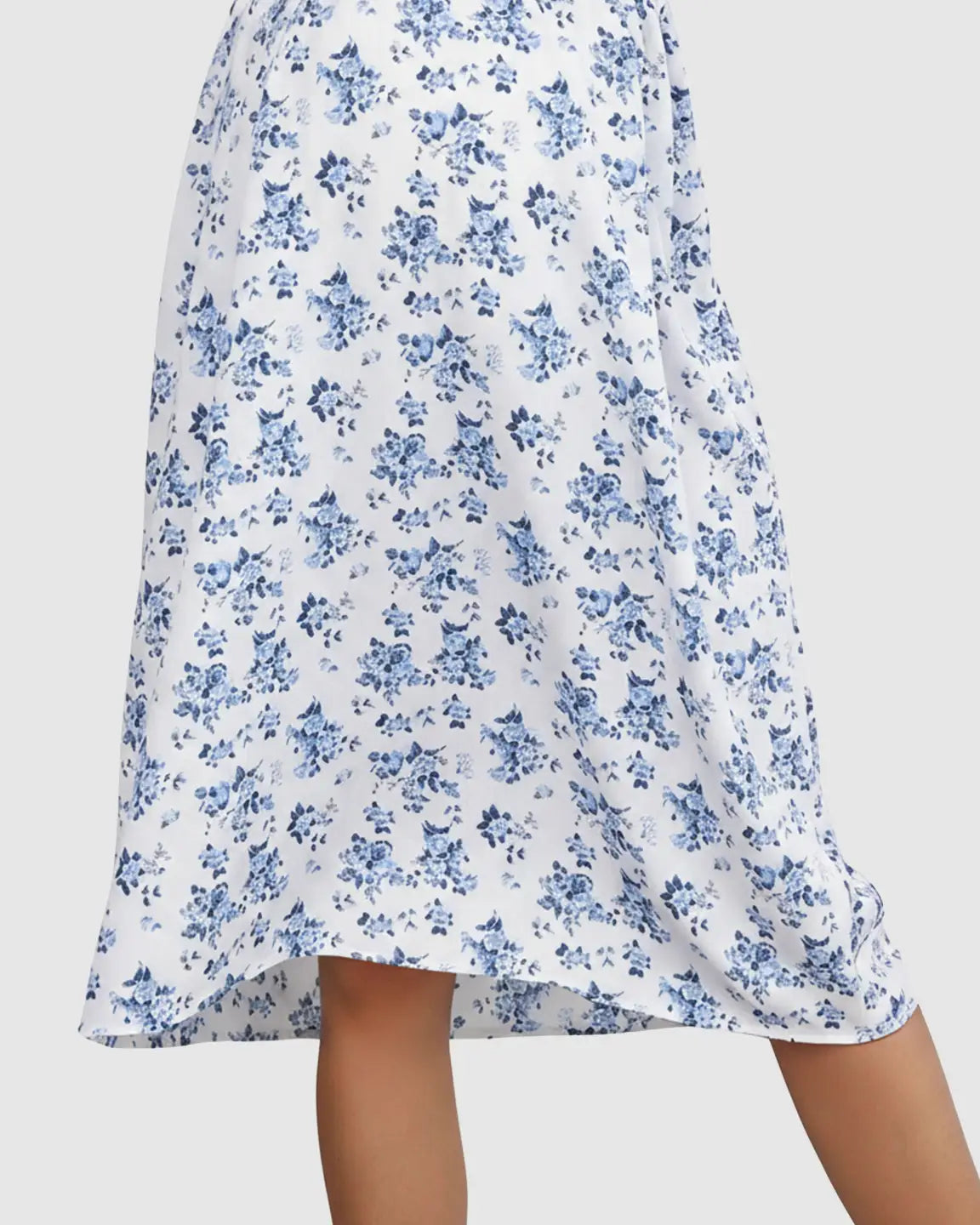 Bump Society – The Comfort Collection: Smocked Bodice Romantic Maternity Dress