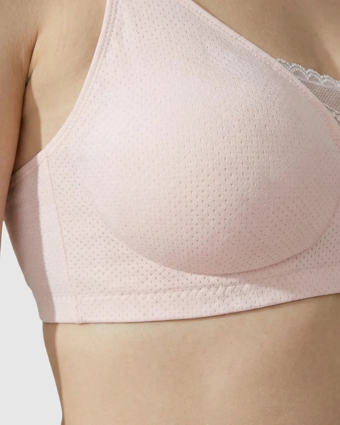 Bump Society – The Nursing Collection: Thin Mesh Jelly Strip Design Nursing Bra