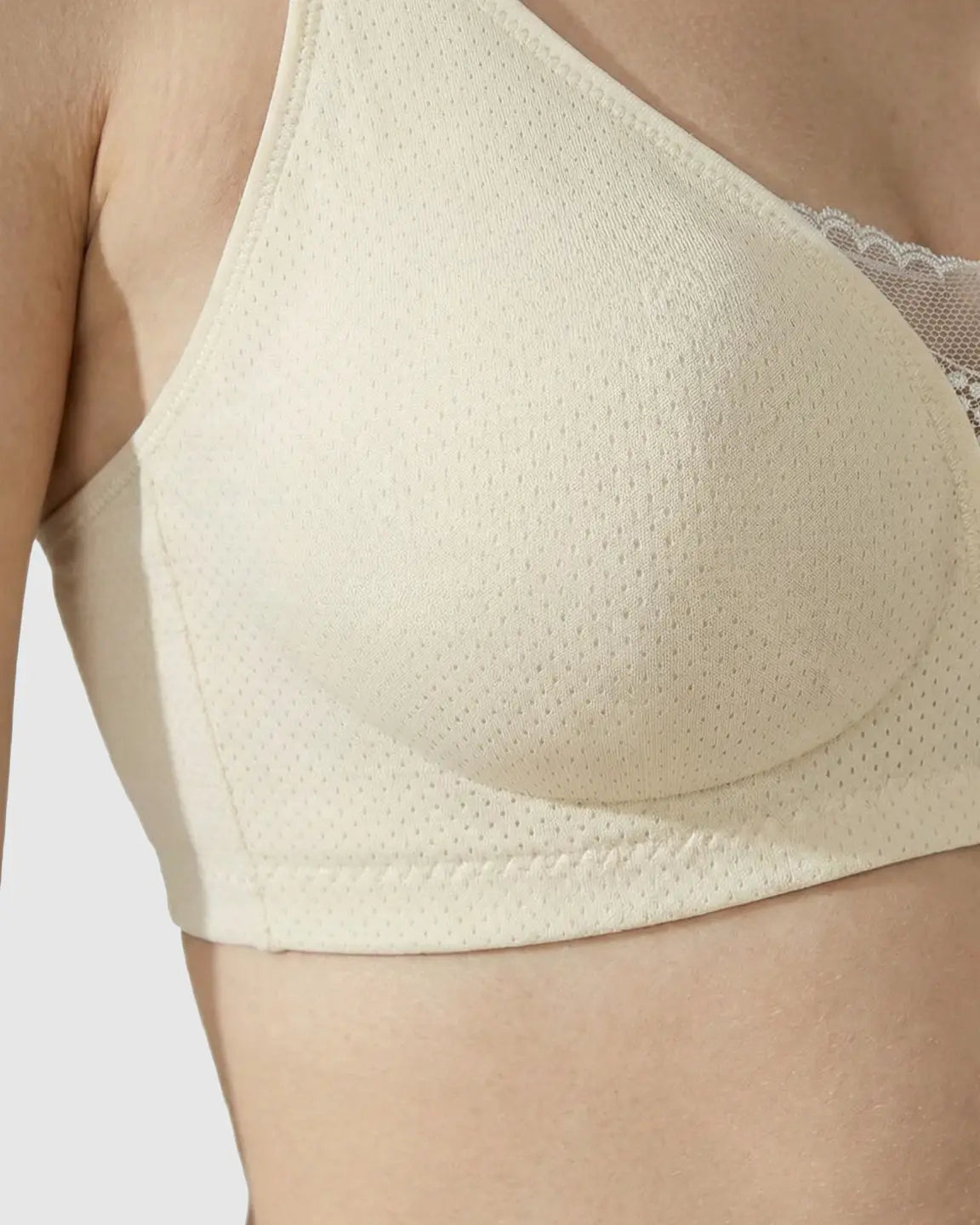Bump Society – The Nursing Collection: Thin Mesh Jelly Strip Design Nursing Bra