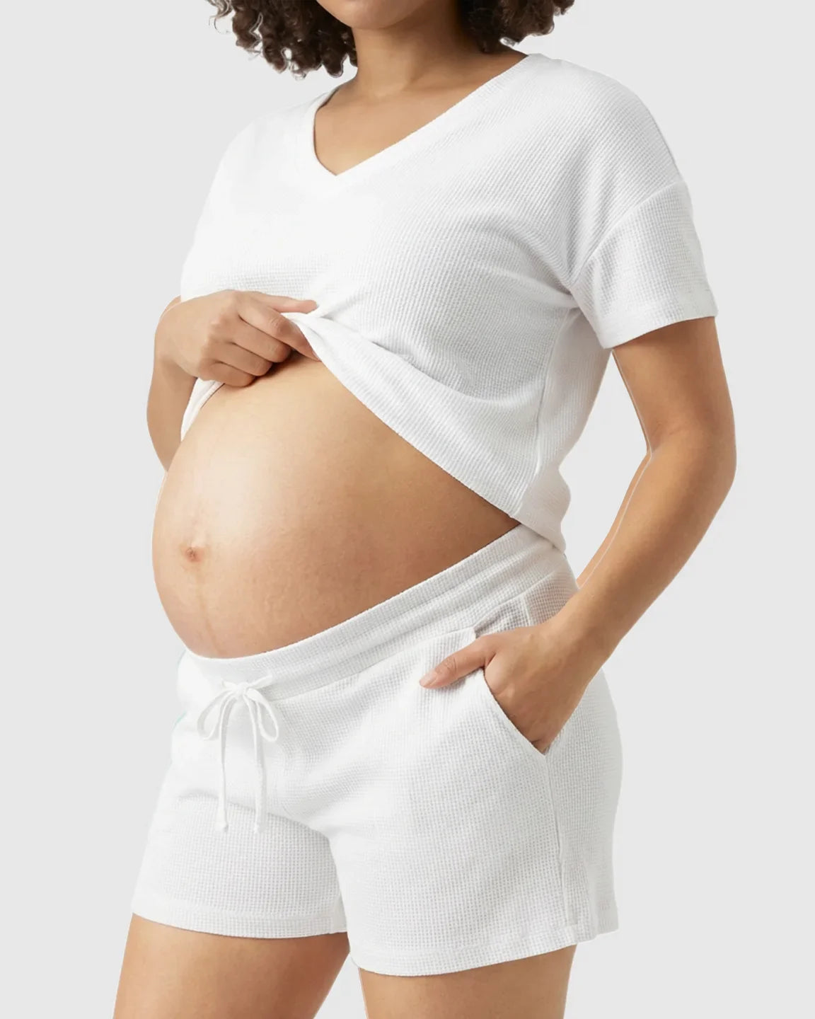 Bump Society – The Nursing Collection: Discreet-Zip Relaxed Nursing & Maternity Lounge Set