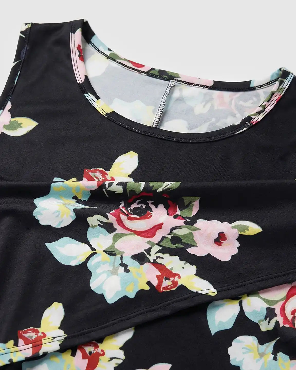 Bump Society – The Nursing Collection: Easy-Nursing Floral Maternity Top
