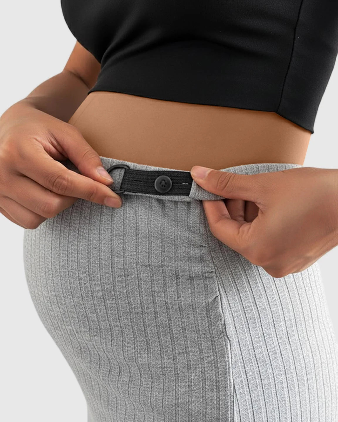 Bump Society – The Comfort Collection: Stretch Knitted High-Waist Maternity Skirt