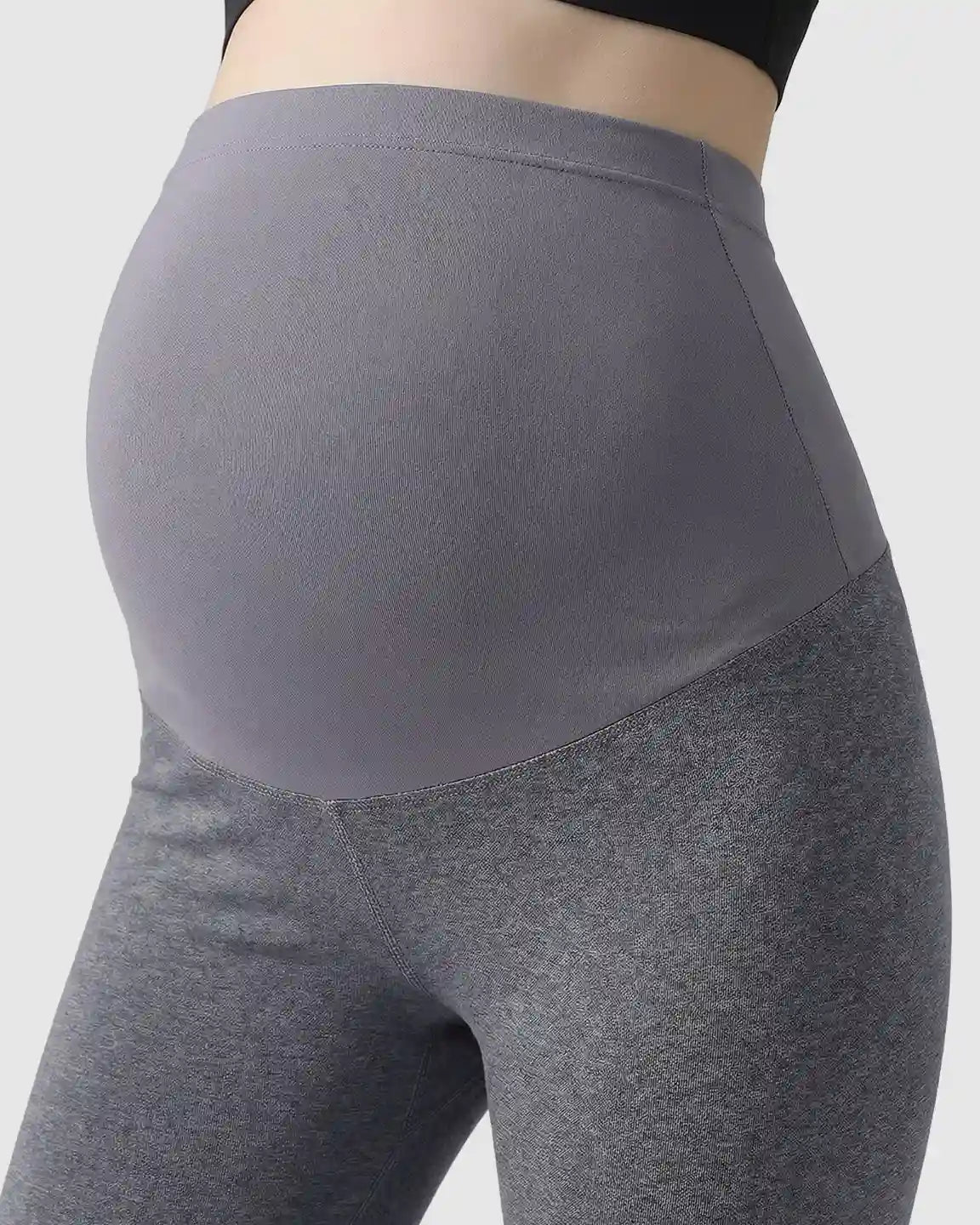 Bump Society – The Support Collection: High-Waist Belly Support Maternity Leggings