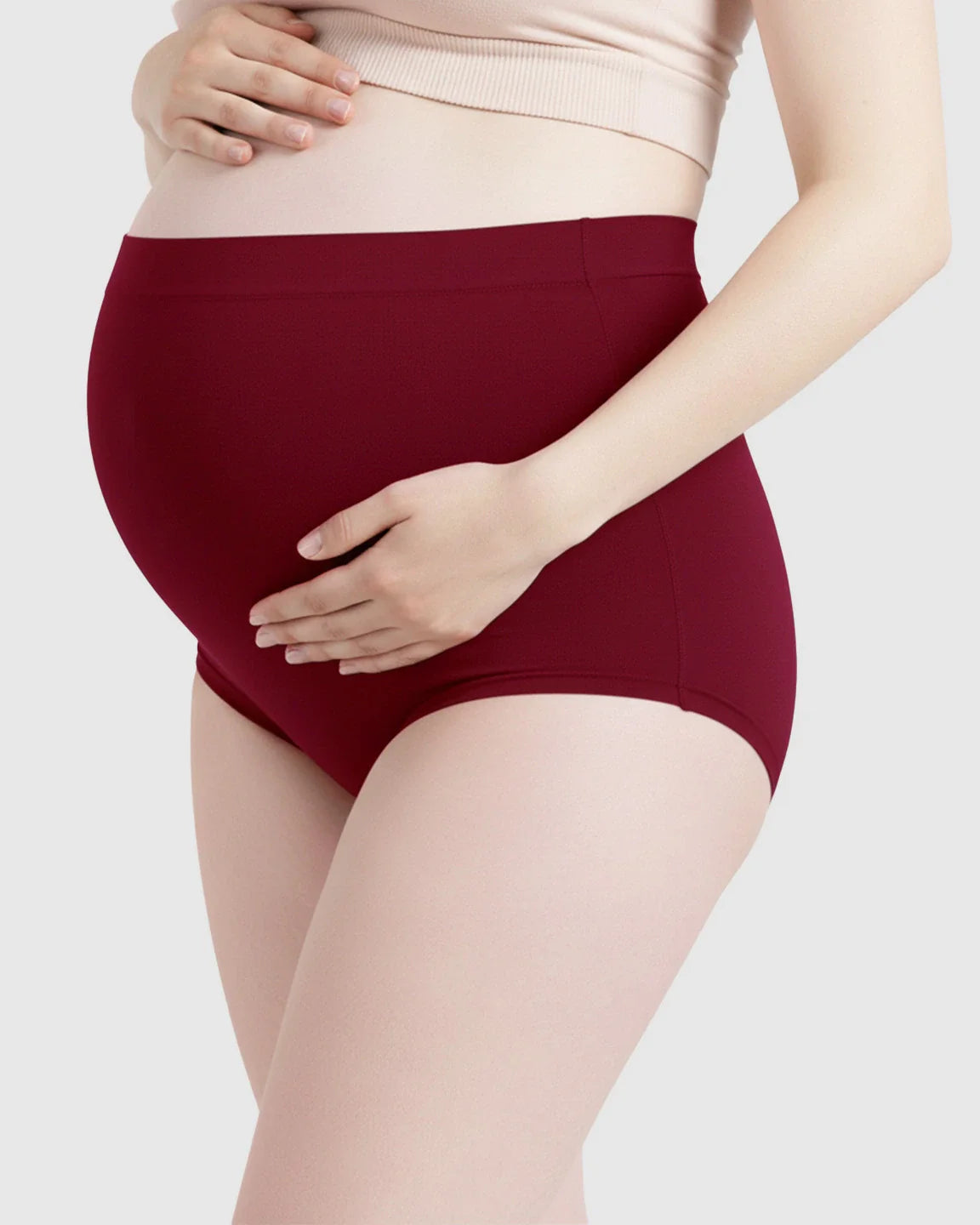 Bump Society – The Comfort Collection: Soft Seamless High Waist Maternity Panties