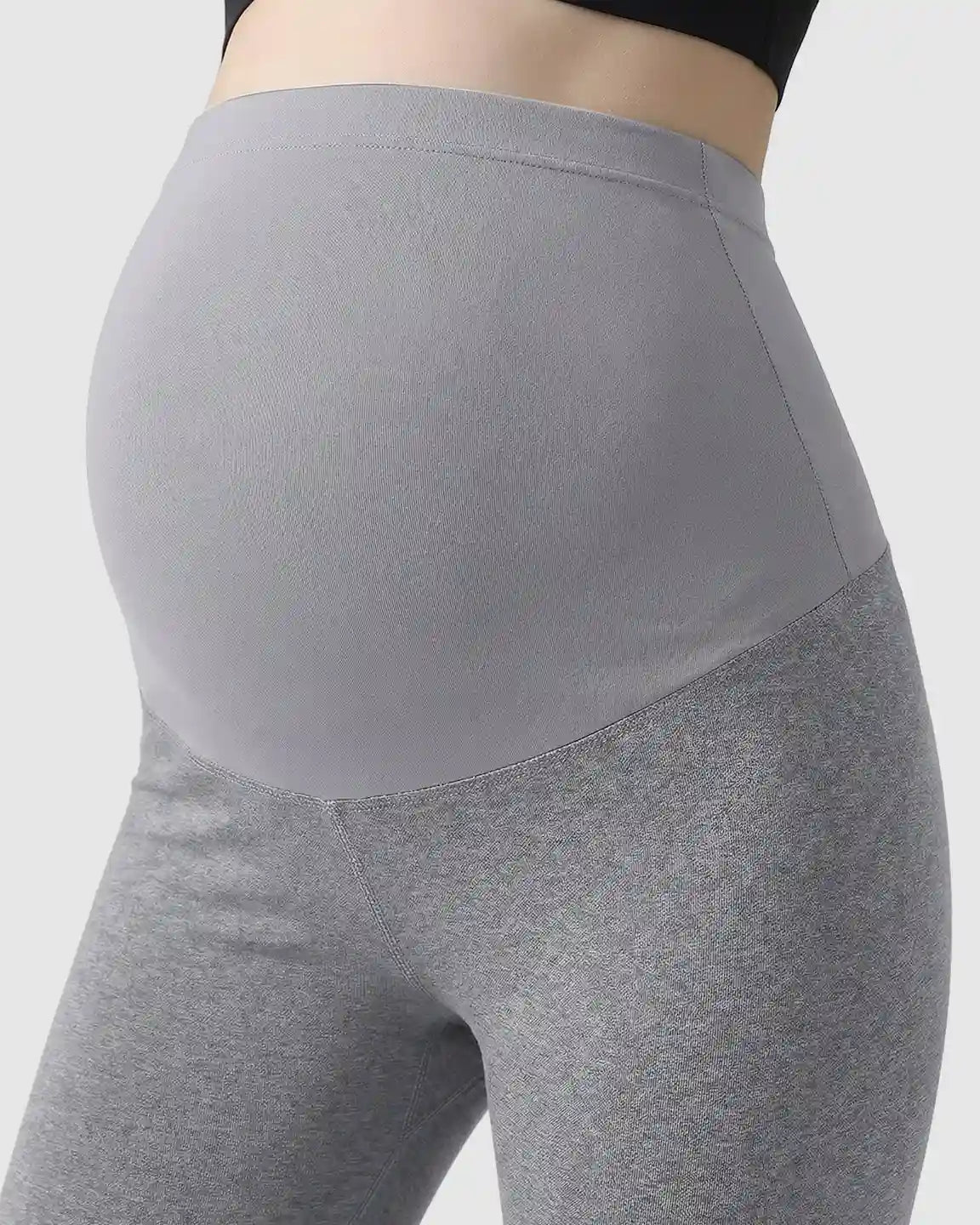 Bump Society – The Support Collection: High-Waist Belly Support Maternity Leggings