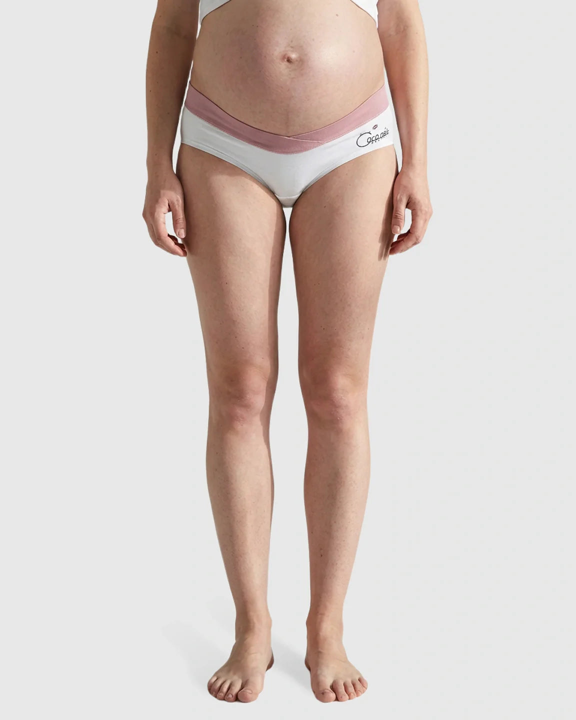 Bump Society – The Comfort Collection: Crossover Front Hip-lifting Maternity Brief