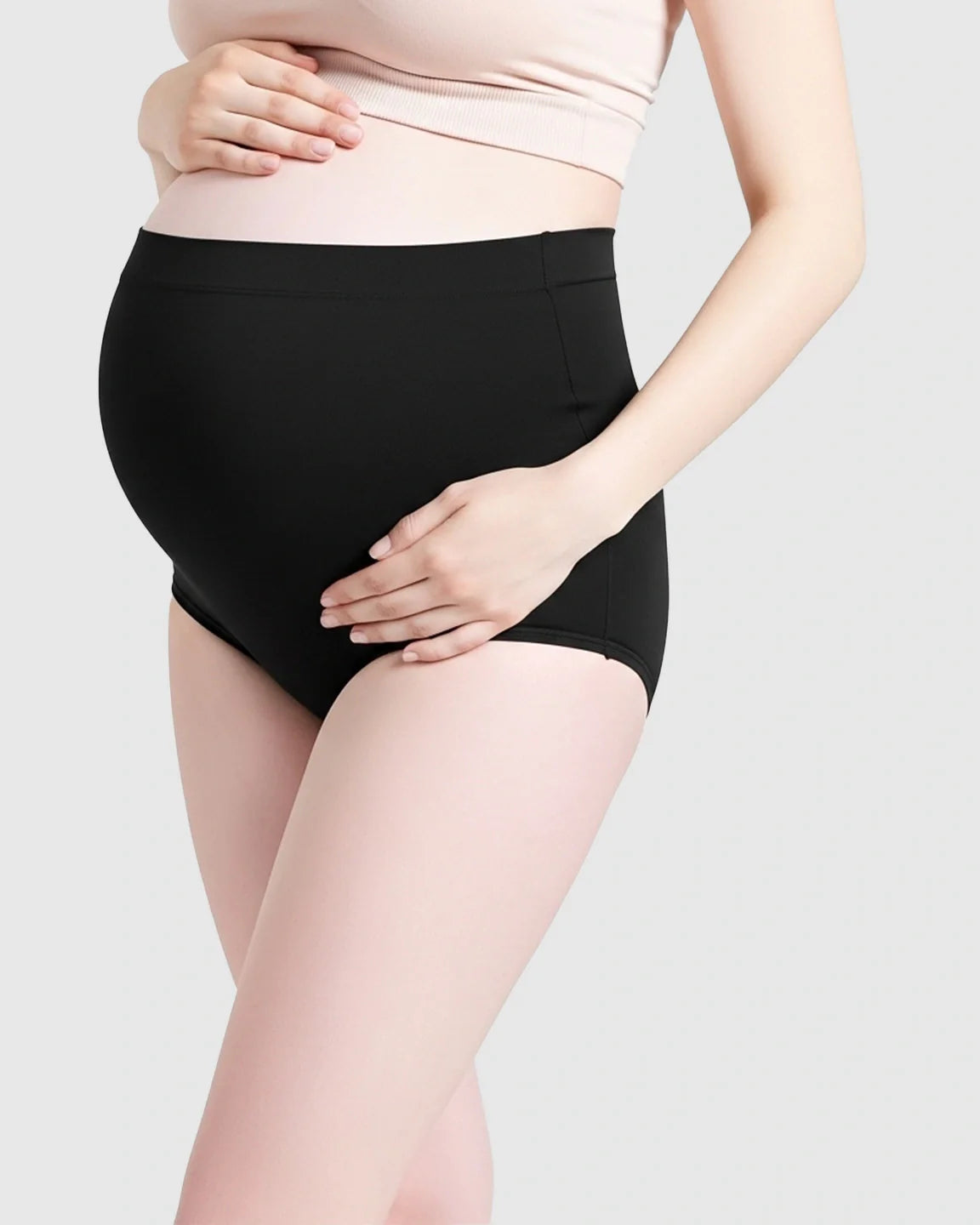 Bump Society – The Comfort Collection: Soft Seamless High Waist Maternity Panties