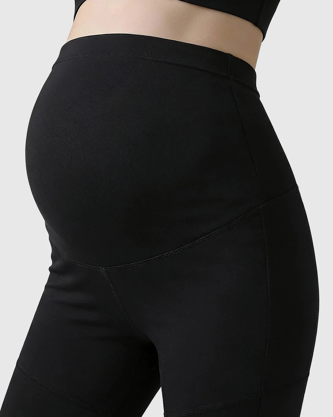 Bump Society – The Support Collection: High-Waist Belly Support Maternity Leggings