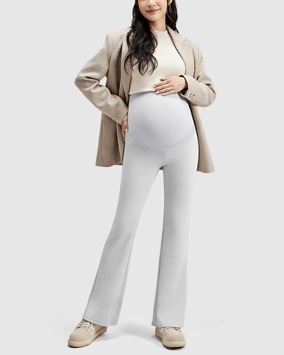 The Support Collection  High-Waist Belly Support Maternity Pants