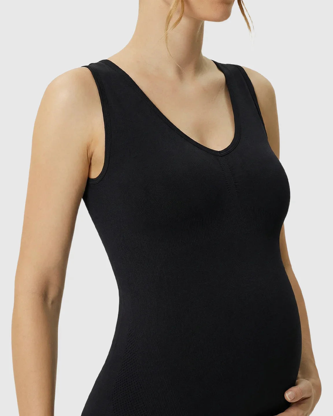 Bump Society – The Comfort Collection: Sleeveless Shaping Bodycon Maternity Dress