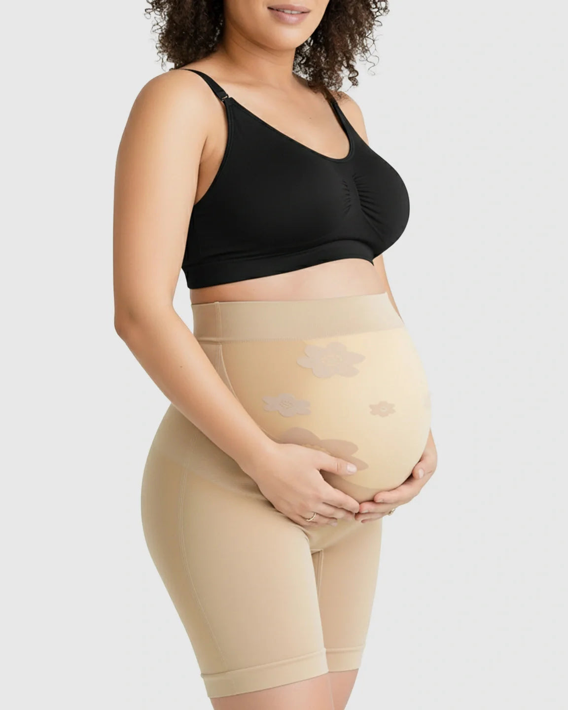 Bump Society – The Comfort Collection: High-Waist Loose Fit Maternity Shorts