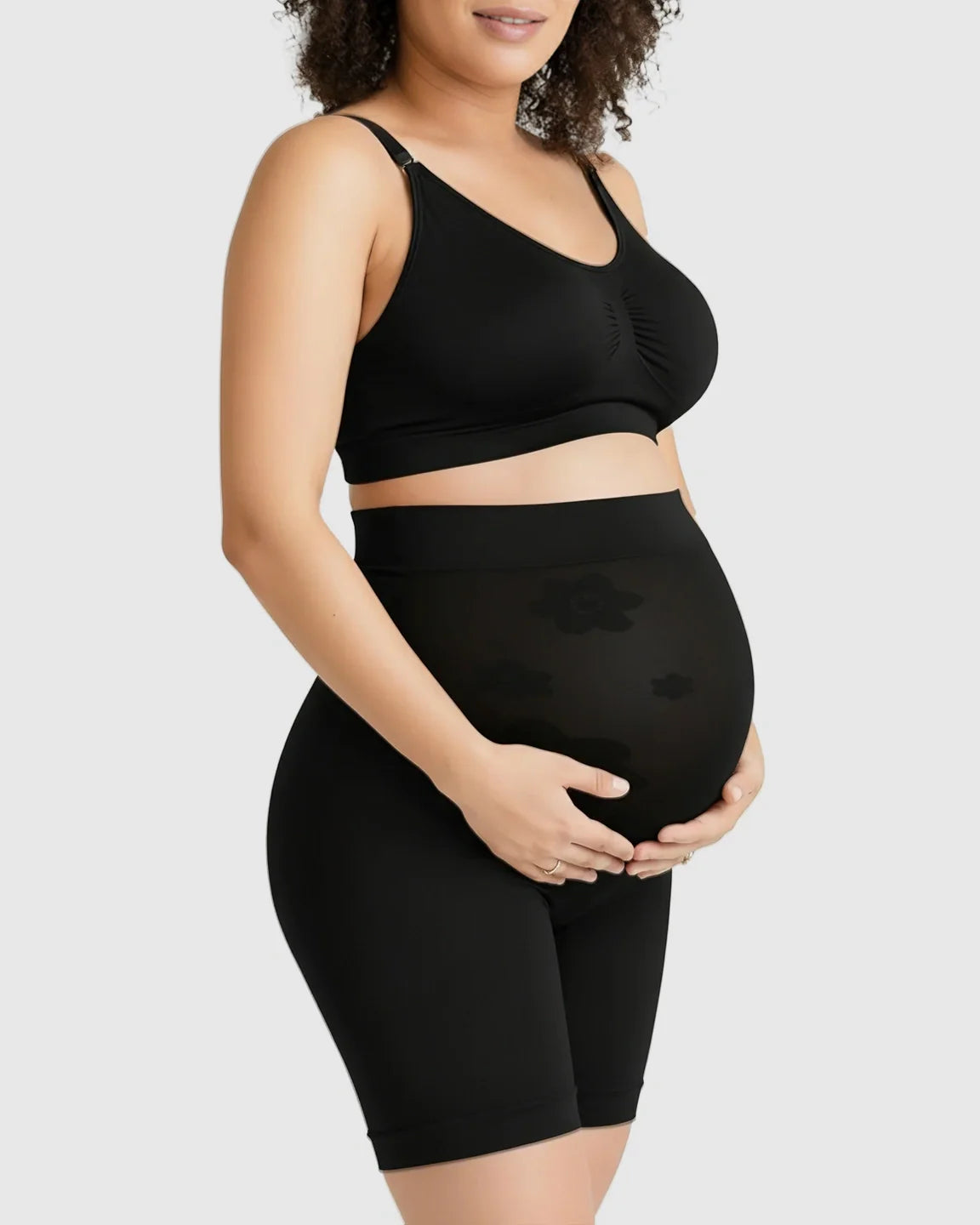 Bump Society – The Comfort Collection: High-Waist Loose Fit Maternity Shorts