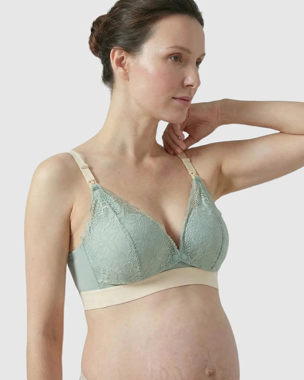 Bump Society – The Nursing Collection: Drop-Down Cup Wireless Nursing Bra