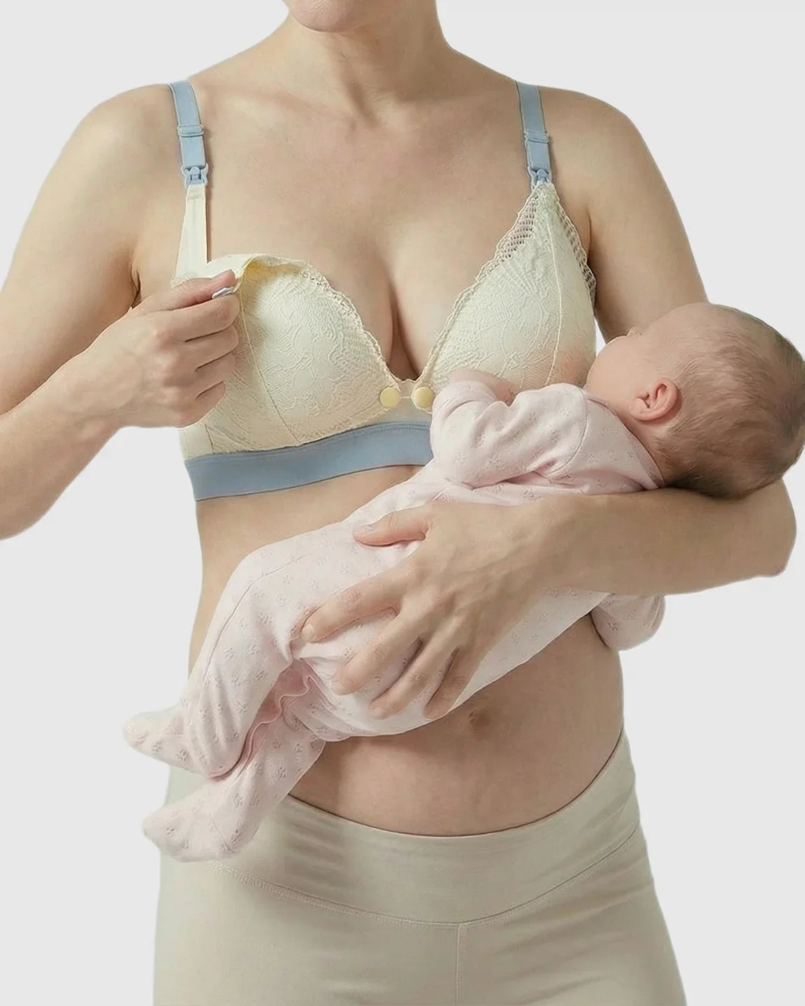 Bump Society – The Nursing Collection: Front-Open Wireless Nursing Bra