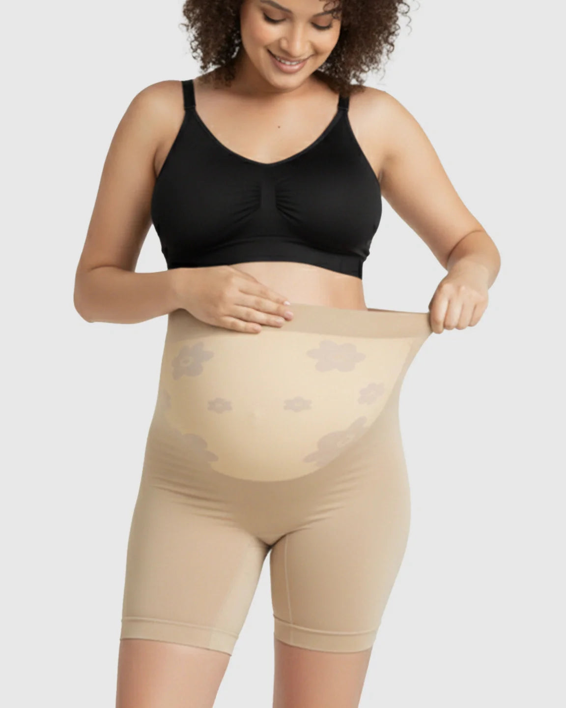 Bump Society – The Comfort Collection: High-Waist Loose Fit Maternity Shorts