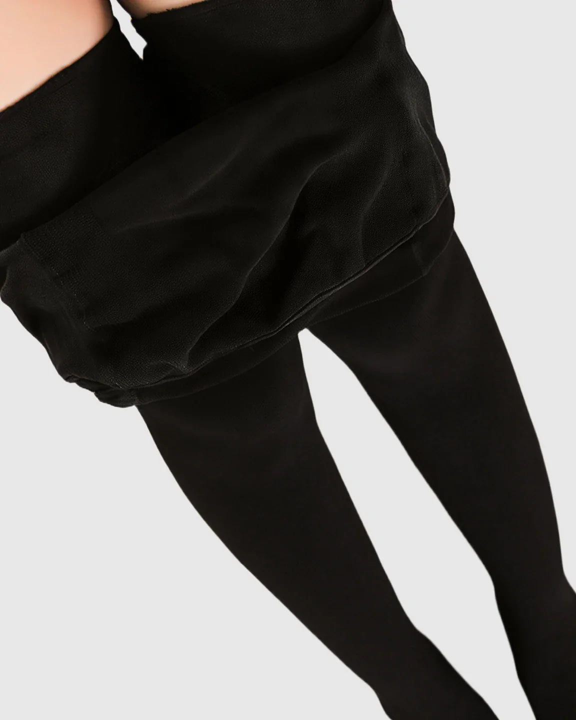 Bump Society – The Support Collection: High-Waist Belly Support Footless Design Maternity Leggings