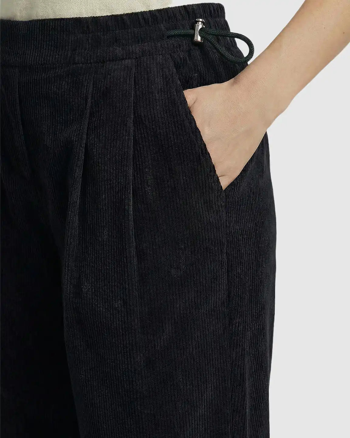 Bump Society – The Comfort Collection: Adjustable Drawstring Loose-Fit Maternity Pants