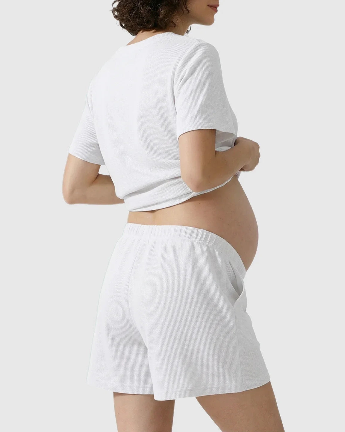 Bump Society – The Nursing Collection: Discreet-Zip Relaxed Nursing & Maternity Lounge Set