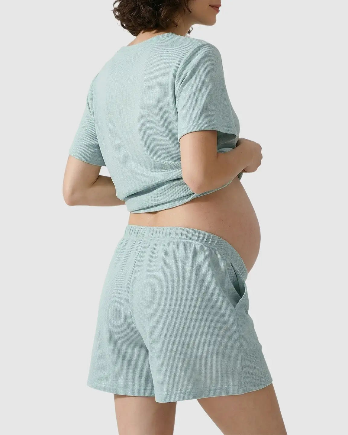 Bump Society – The Nursing Collection: Discreet-Zip Relaxed Nursing & Maternity Lounge Set