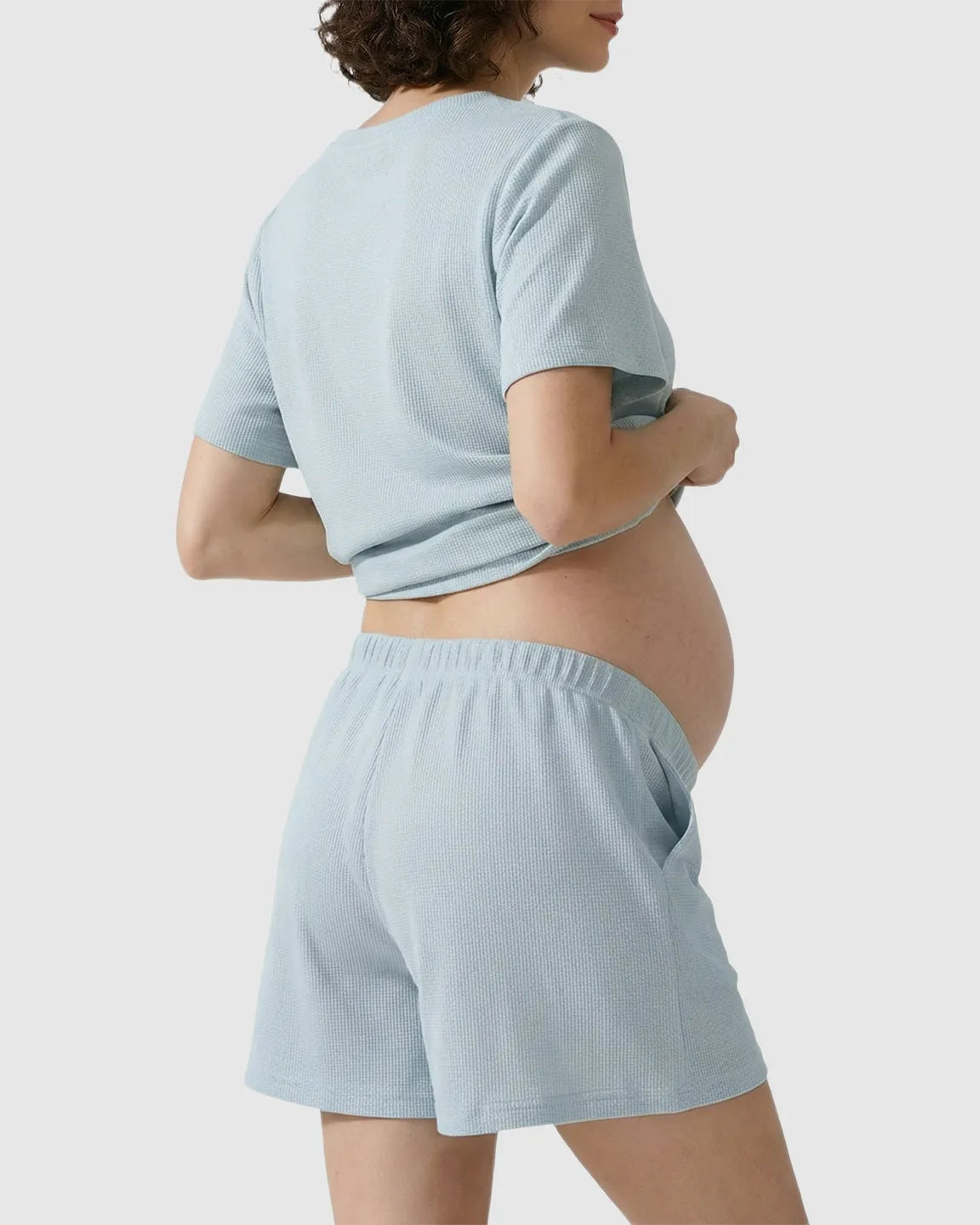 Bump Society – The Nursing Collection: Discreet-Zip Relaxed Nursing & Maternity Lounge Set