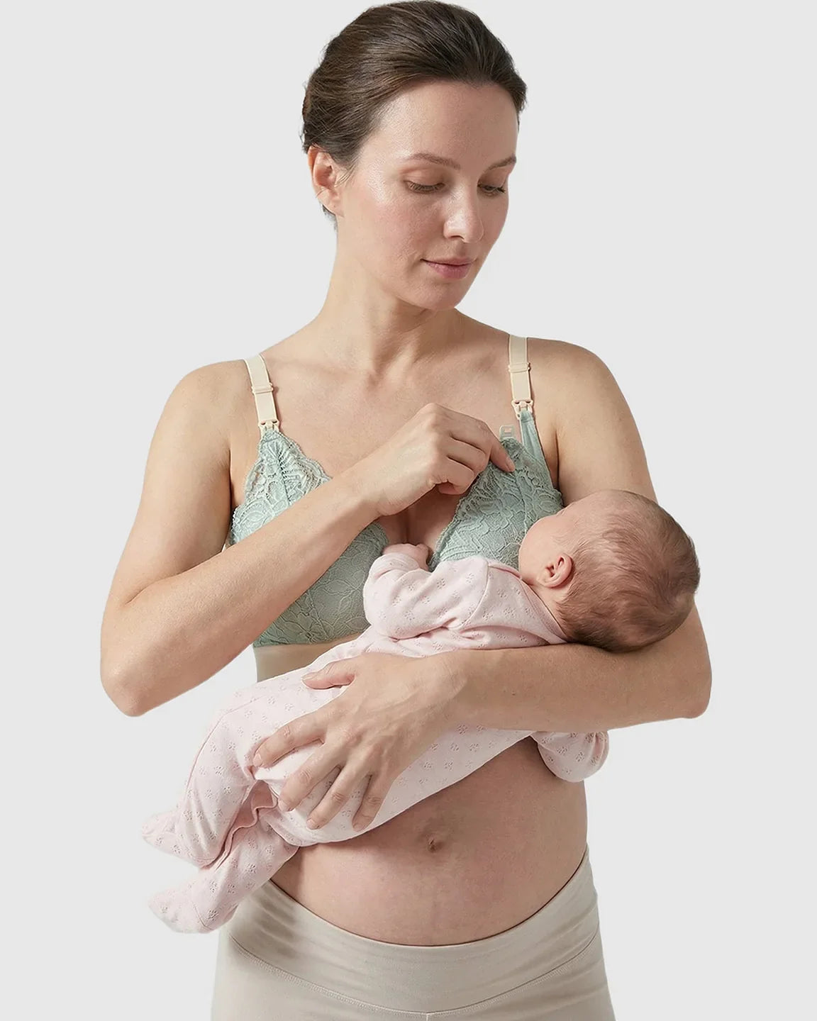 Bump Society – The Nursing Collection: Drop-Down Cup Wireless Nursing Bra