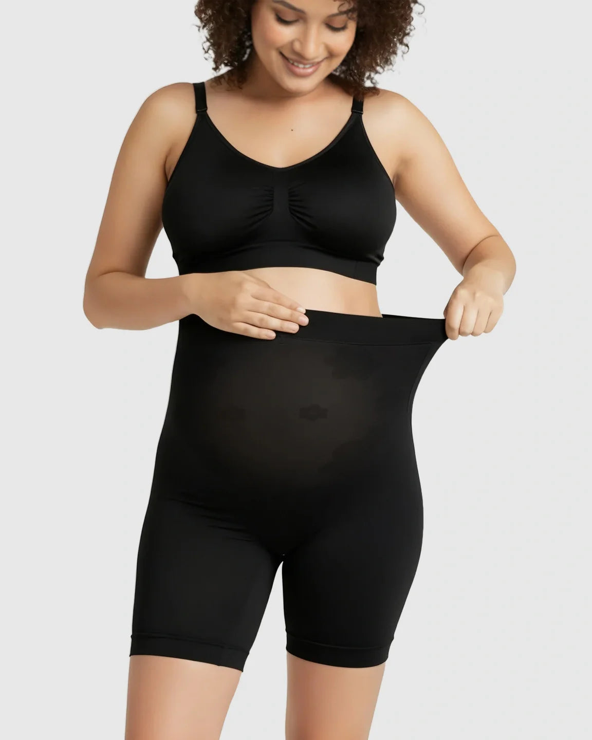 Bump Society – The Comfort Collection: High-Waist Loose Fit Maternity Shorts