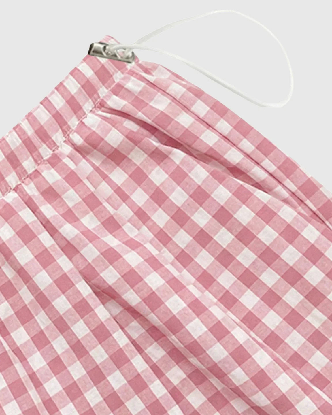 Bump Society – The Comfort Collection: Plaid Print Wide Leg Maternity Trousers