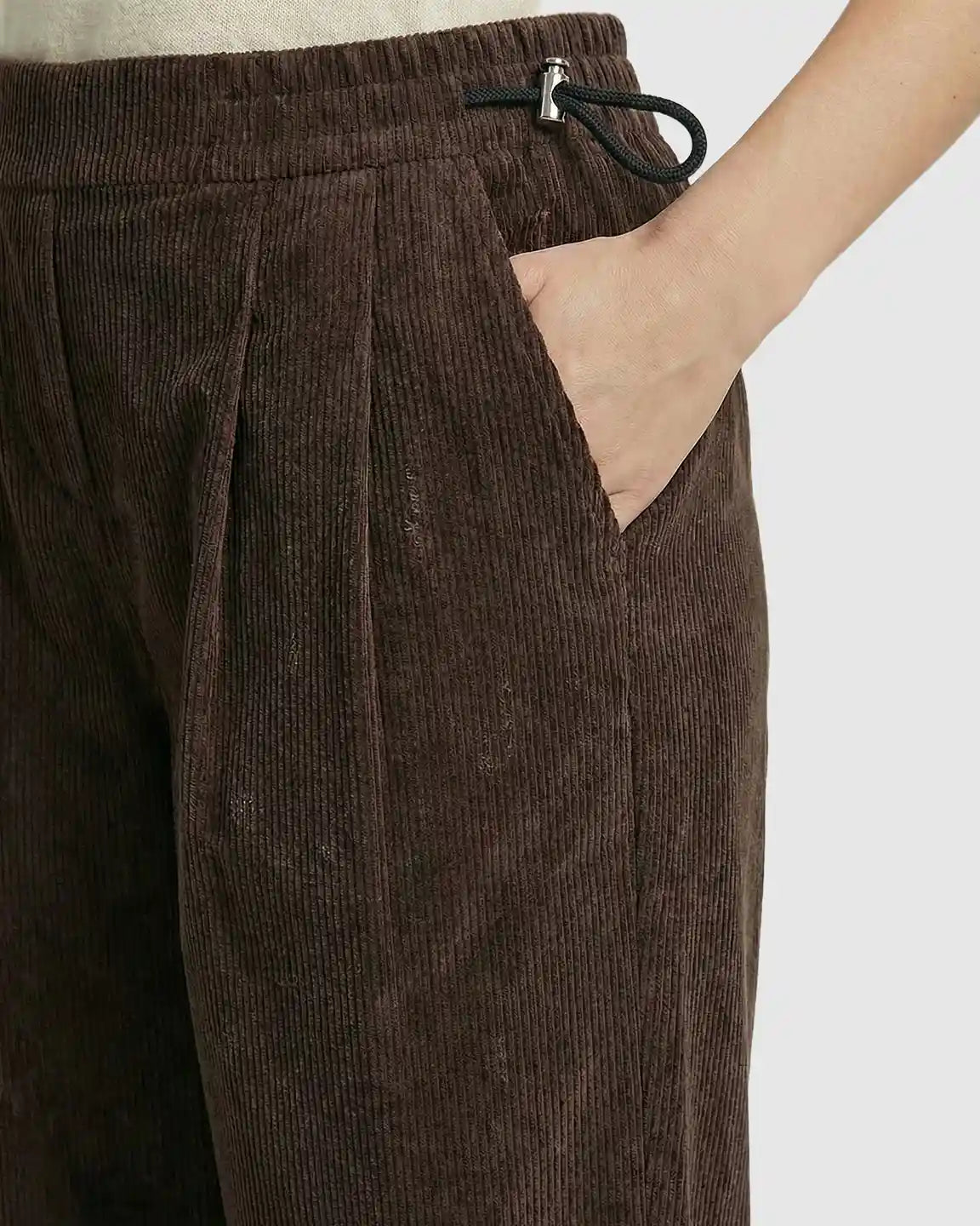 Bump Society – The Comfort Collection: Adjustable Drawstring Loose-Fit Maternity Pants
