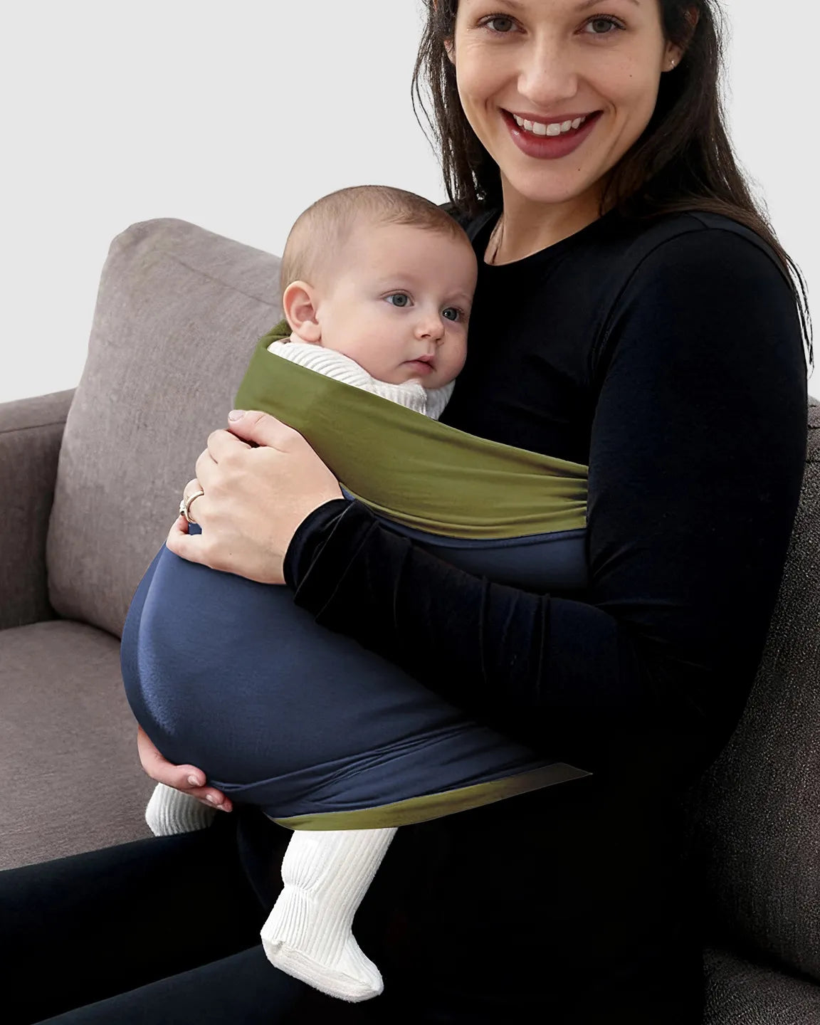 Bump Society – The Comfort Collection: Breathable Modal Infant Wrap Carrier
