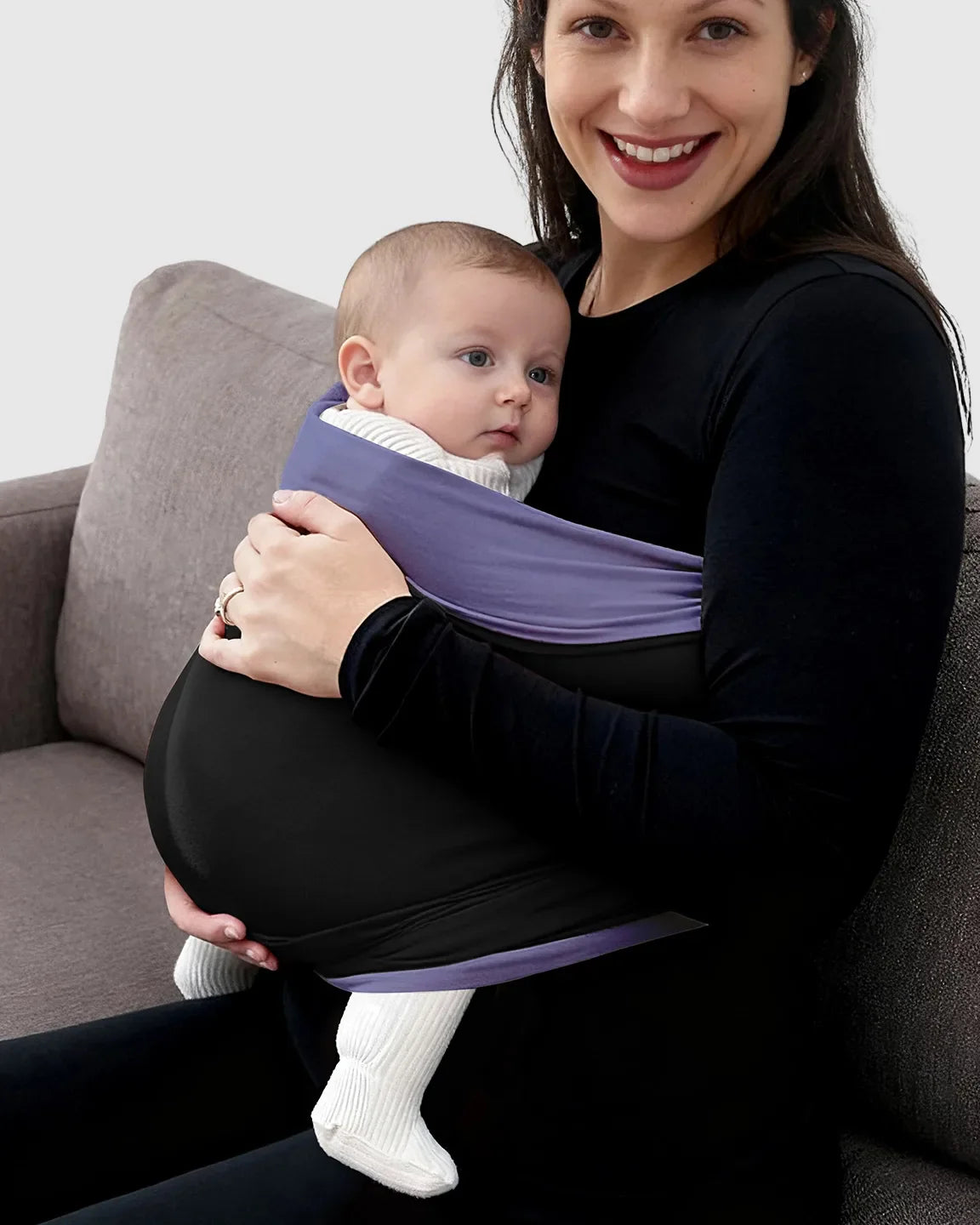 Bump Society – The Comfort Collection: Breathable Modal Infant Wrap Carrier