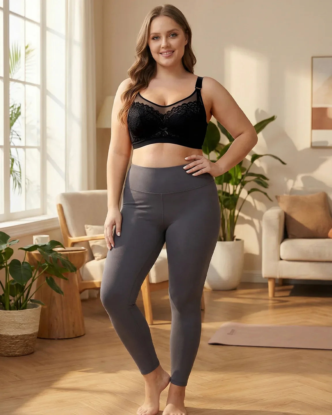 Bump Society – The Nursing Collection: Clip-Down Lace Nursing Bra