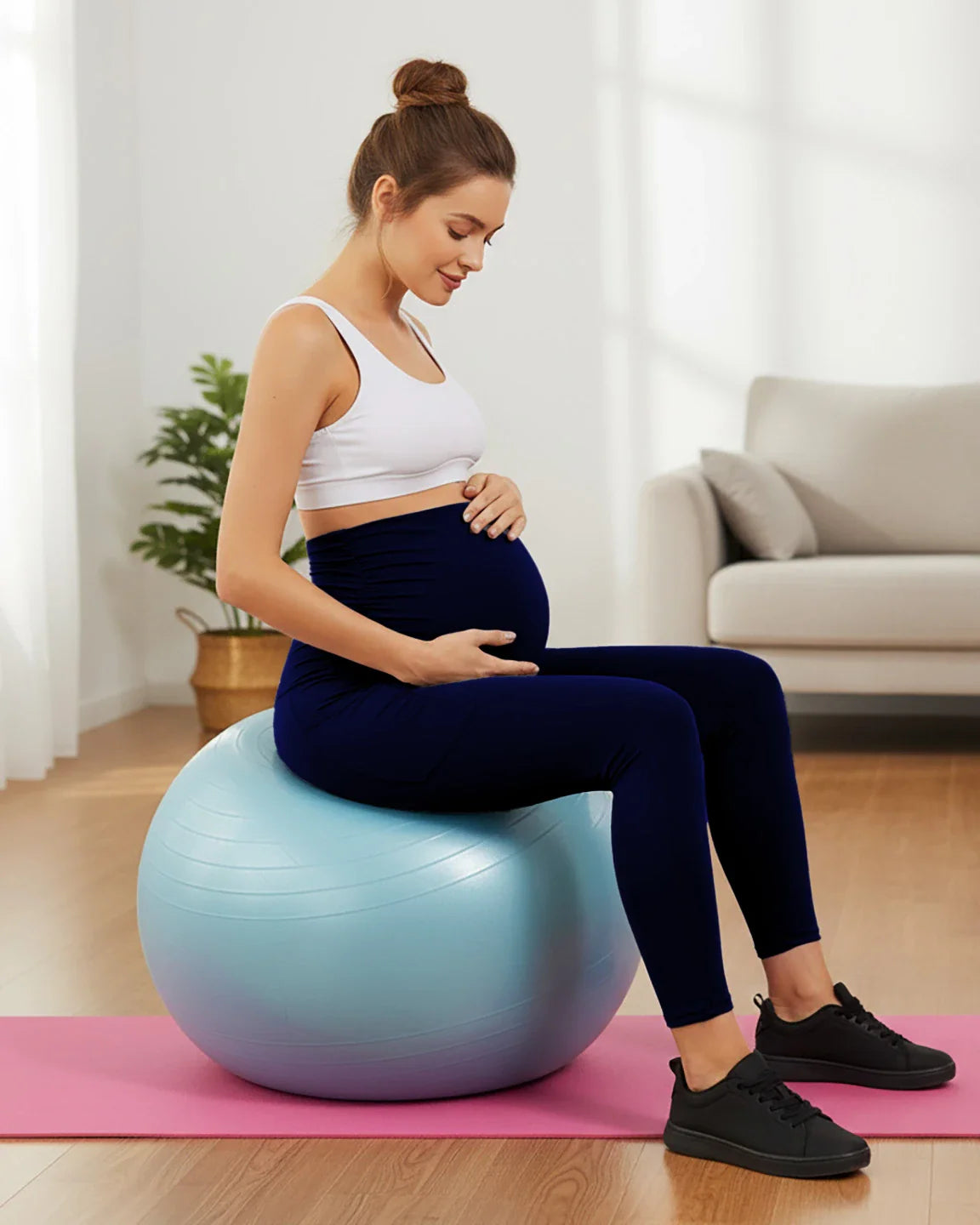 The Support Collection  High-Elastic Support Activewear Maternity Leggings