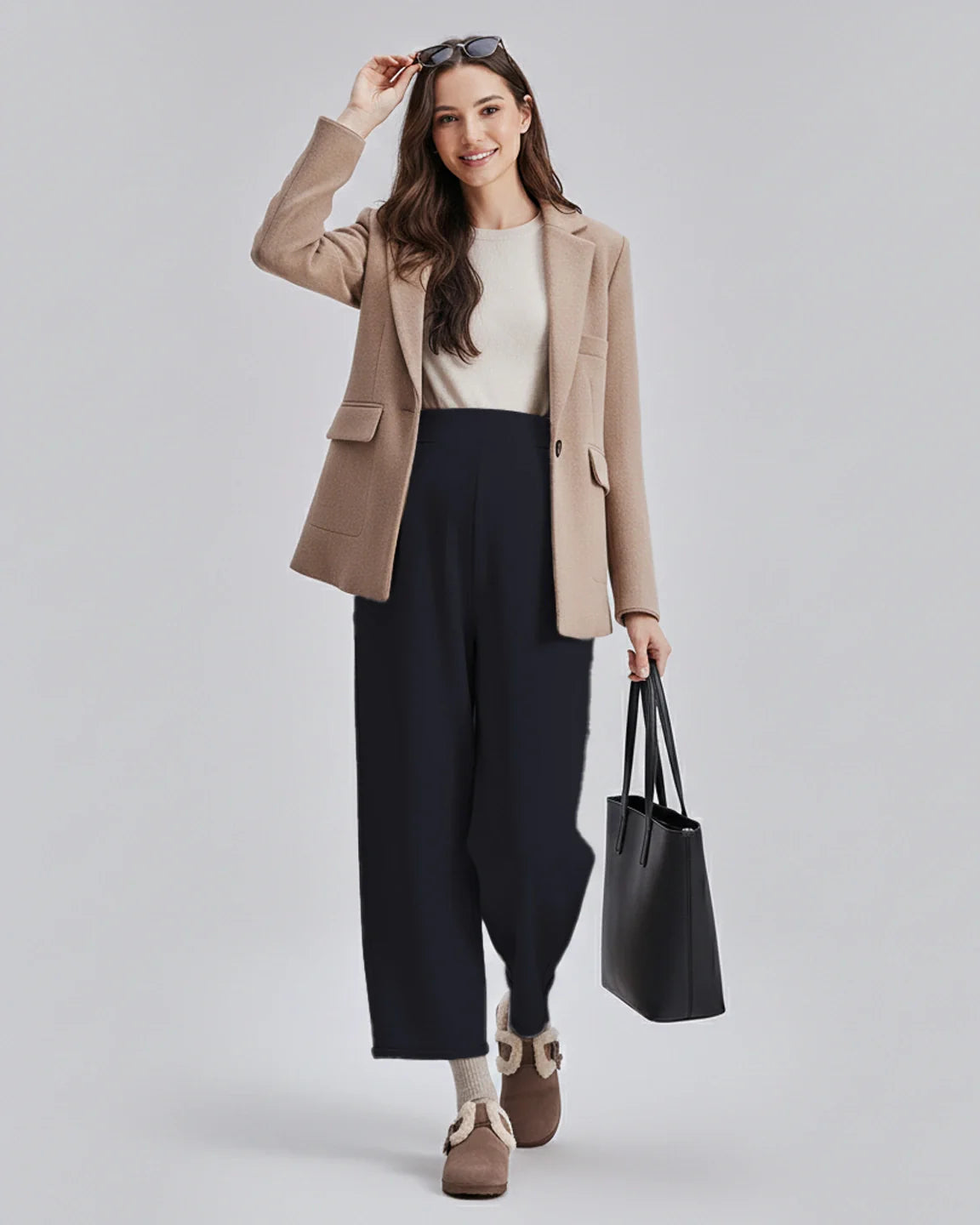 Bump Society – The Comfort Collection: Drawstring Straight Leg Maternity Pants