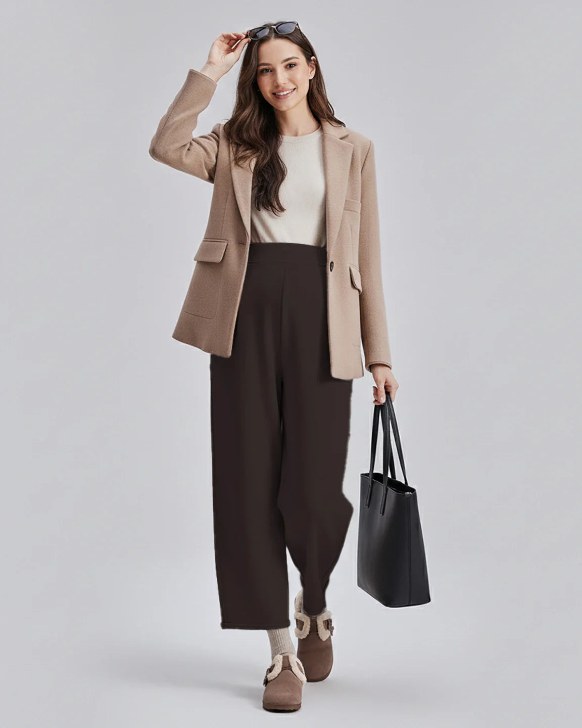 Bump Society – The Comfort Collection: Drawstring Straight Leg Maternity Pants