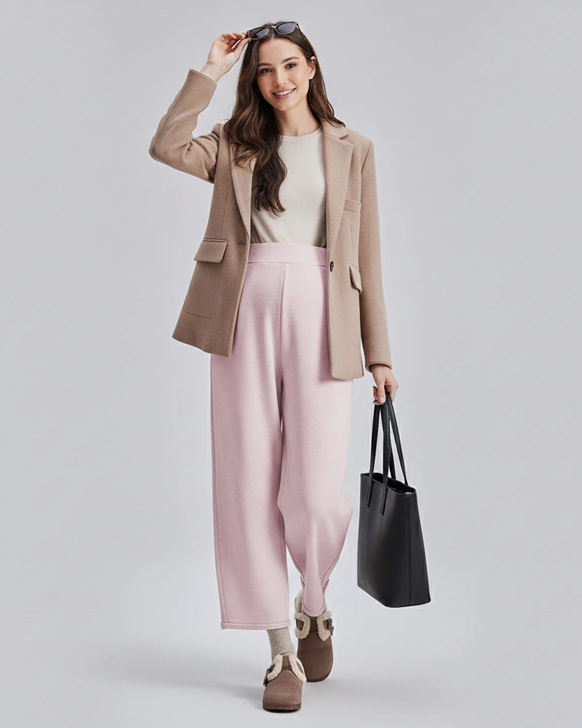 Bump Society – The Comfort Collection: Drawstring Straight Leg Maternity Pants