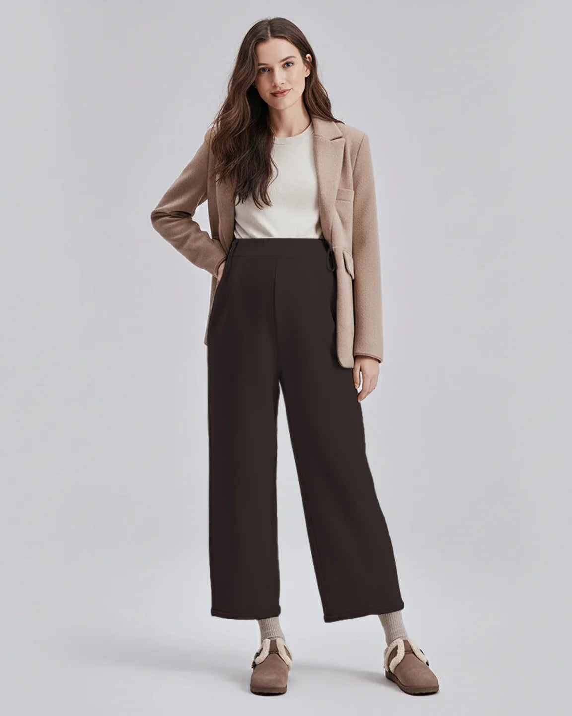 Bump Society – The Comfort Collection: Drawstring Straight Leg Maternity Pants
