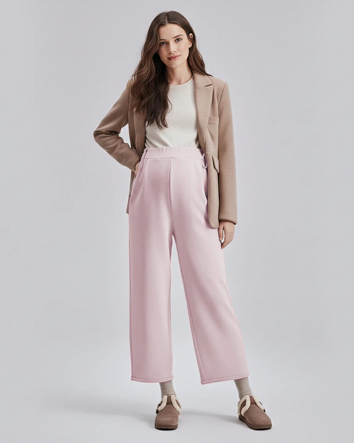 Bump Society – The Comfort Collection: Drawstring Straight Leg Maternity Pants