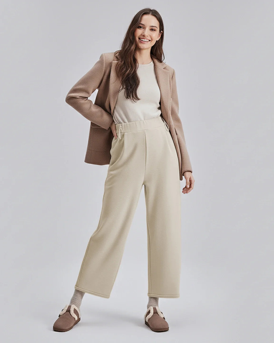 Bump Society – The Comfort Collection: Drawstring Straight Leg Maternity Pants