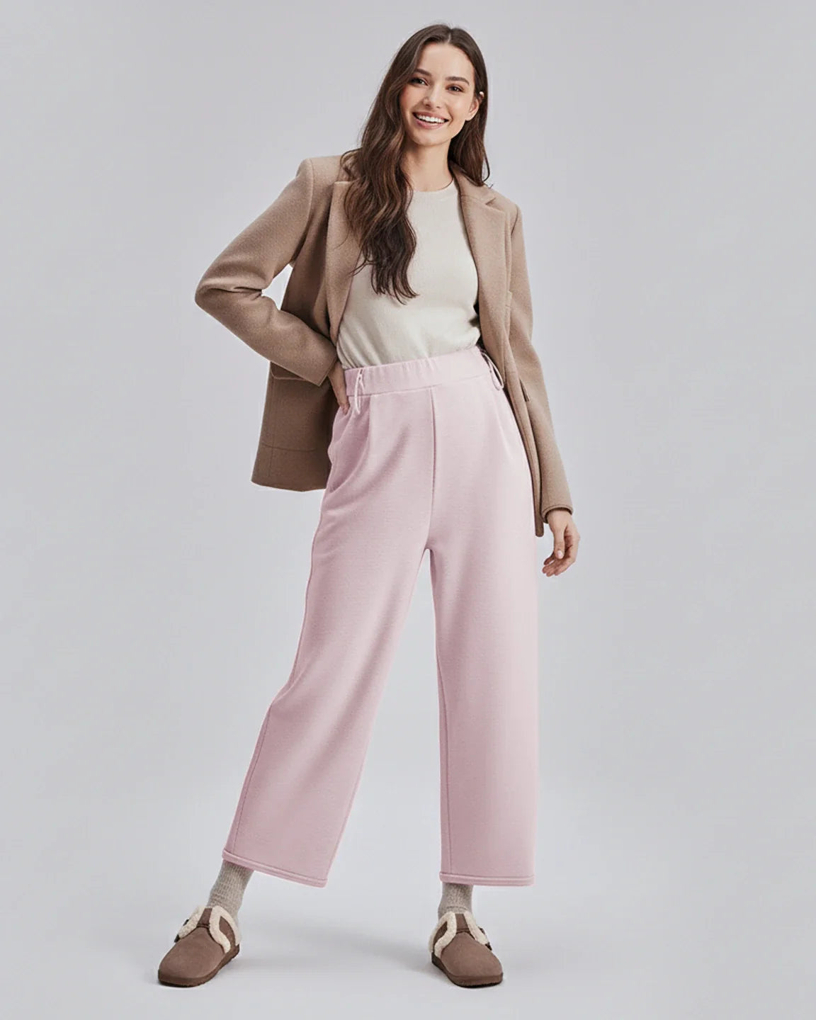 Bump Society – The Comfort Collection: Drawstring Straight Leg Maternity Pants