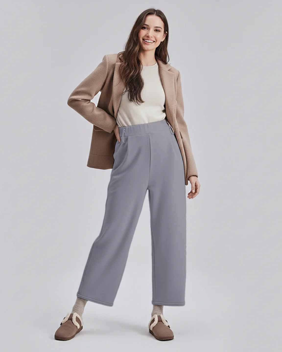 Bump Society – The Comfort Collection: Drawstring Straight Leg Maternity Pants