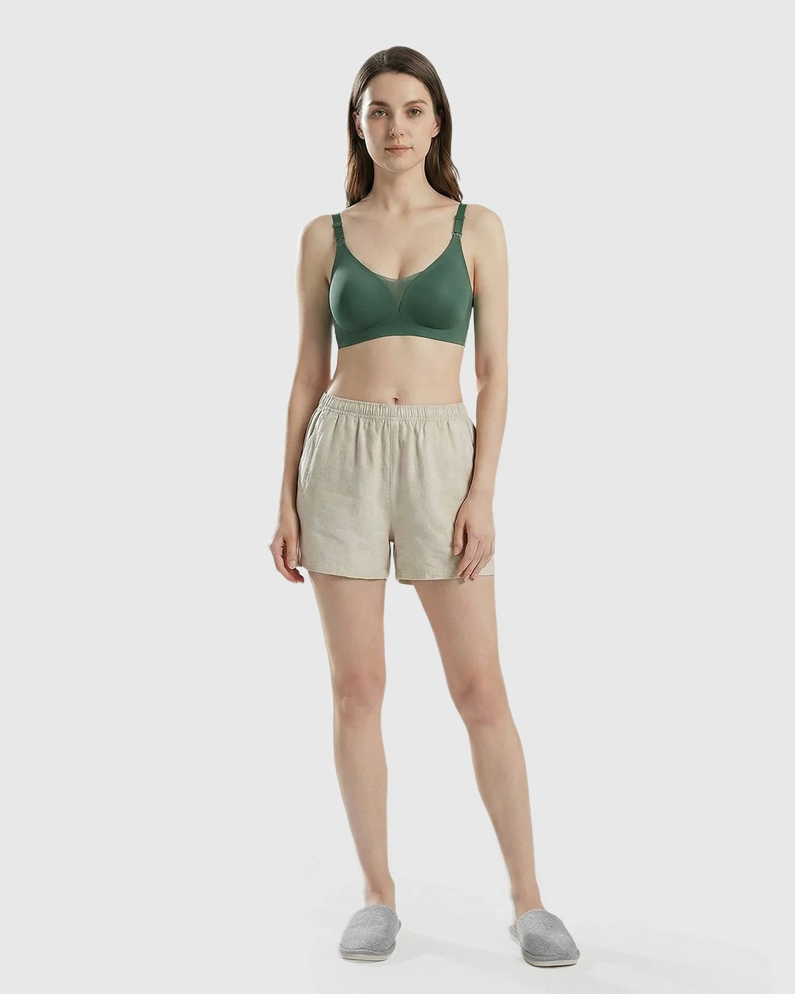 Bump Society – The Nursing Collection: One-Handed Anti-Sagging Supportive Nursing Bra